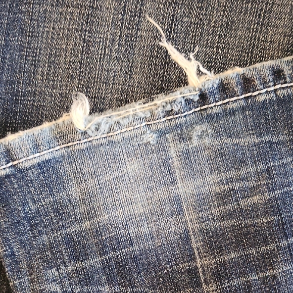 Rock & Roll Cowgirl Low Rise Bootcut Jeans - Heavily Studded 26 X 34 - Picture 4 of 11